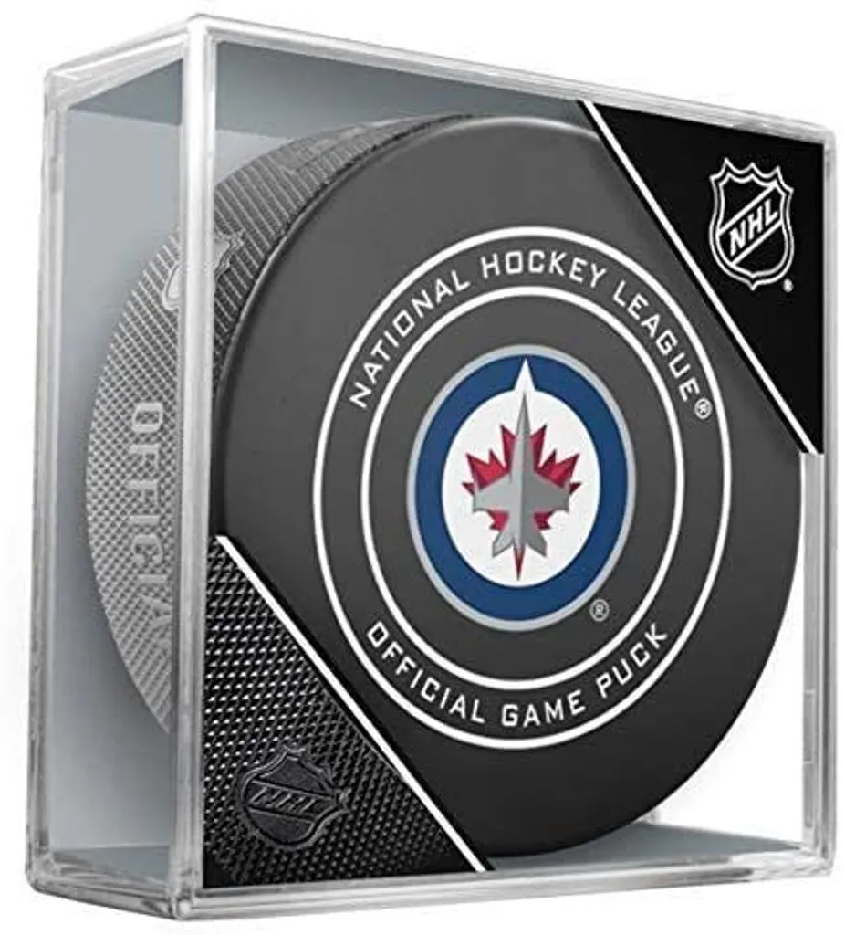 Rondelle de match officielle de la LNH des Jets de Winnipeg - 1 pièce
