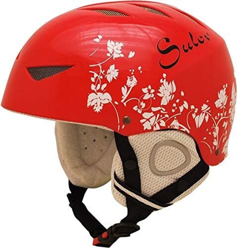SULOV Skihelme AIR, rot, S