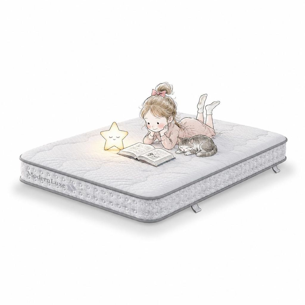 Matelas à ressorts ensachés Merax, 7 zones, 90x200 cm, Image du produit 