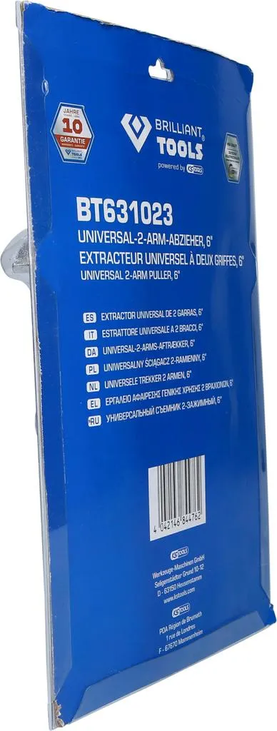 Outil d'extraction universel 2 bras 6 pouces pour mécanique auto BT631023 - 9
