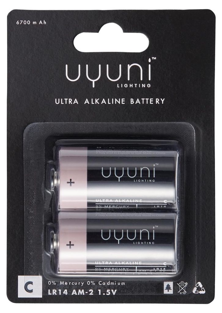 UYUNI Lighting Batterien C 1,5V 6700 mAh Produktbild 