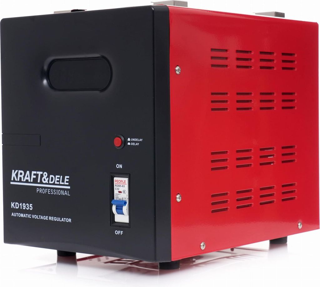 Kraft&Dele Régulateur de tension AVR 5000VA/230V KD1935 Image du produit 