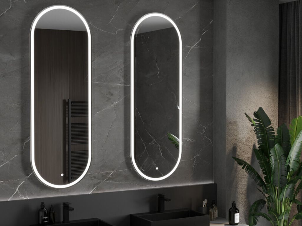 Mexen Bono podsvícené koupelnové zrcadlo 55 x 155 cm, LED Obrázek produktu 2