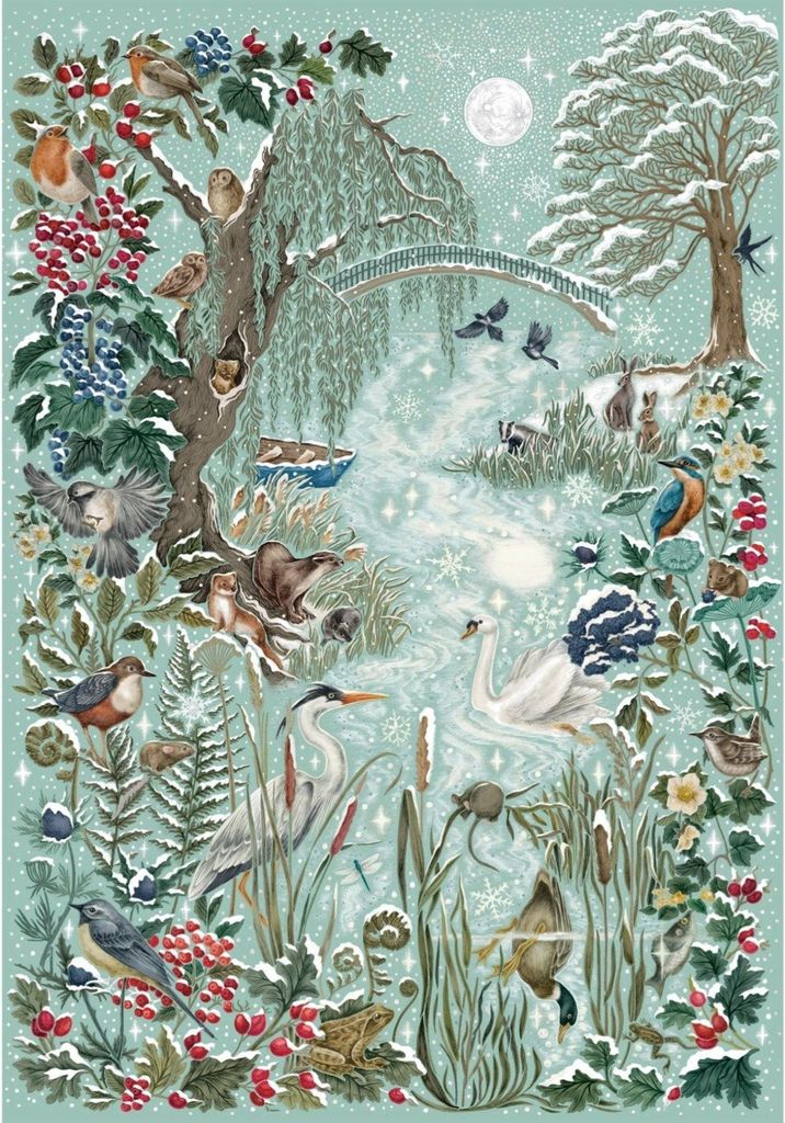 Gibsons The Art File: Frosted River, 1000 kusov Obrázok produktu 