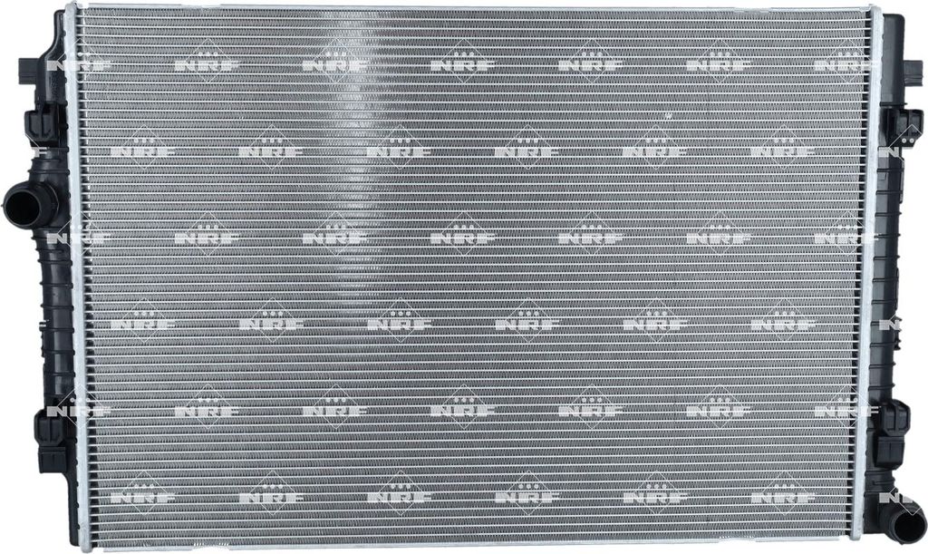 Kühler Motorkühlung Kühlrippen gelötet 650 - 449 mm Alu NRF für u.a. VW TIGUAN