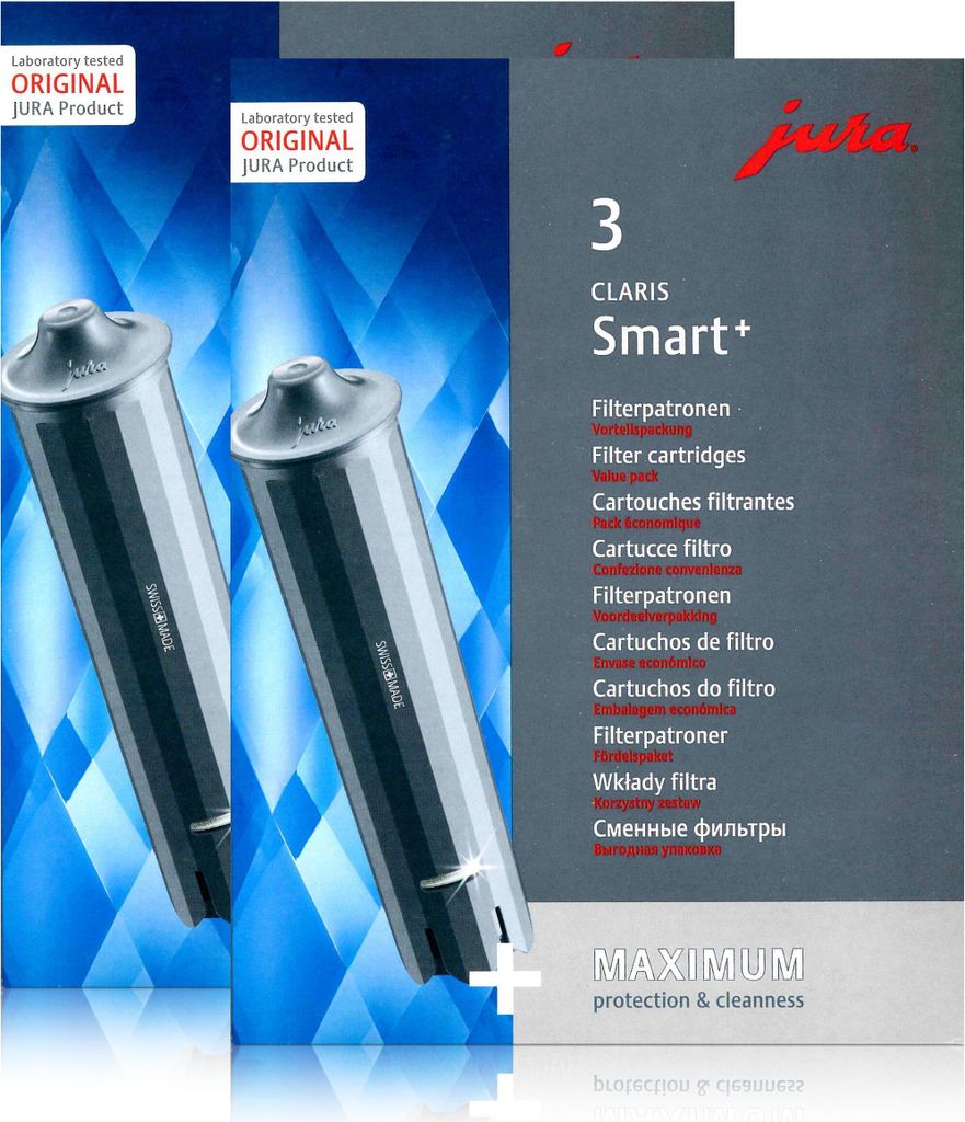 Jura  Smart+ Filterpatronen Vorteilspackung - 3 Produktbild 
