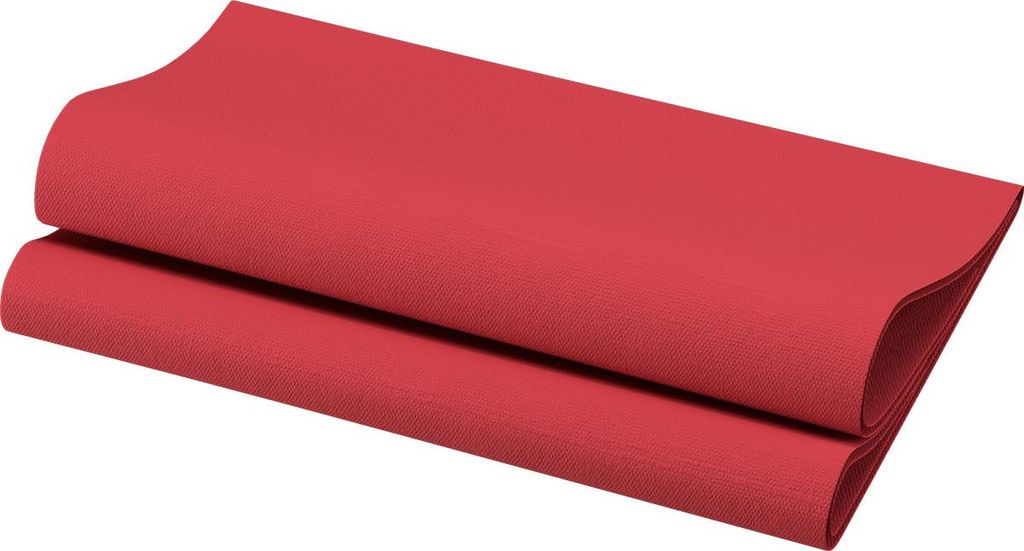 Duni -Dunisoft 60er Pack Servietten Bordeaux 40x40 cm