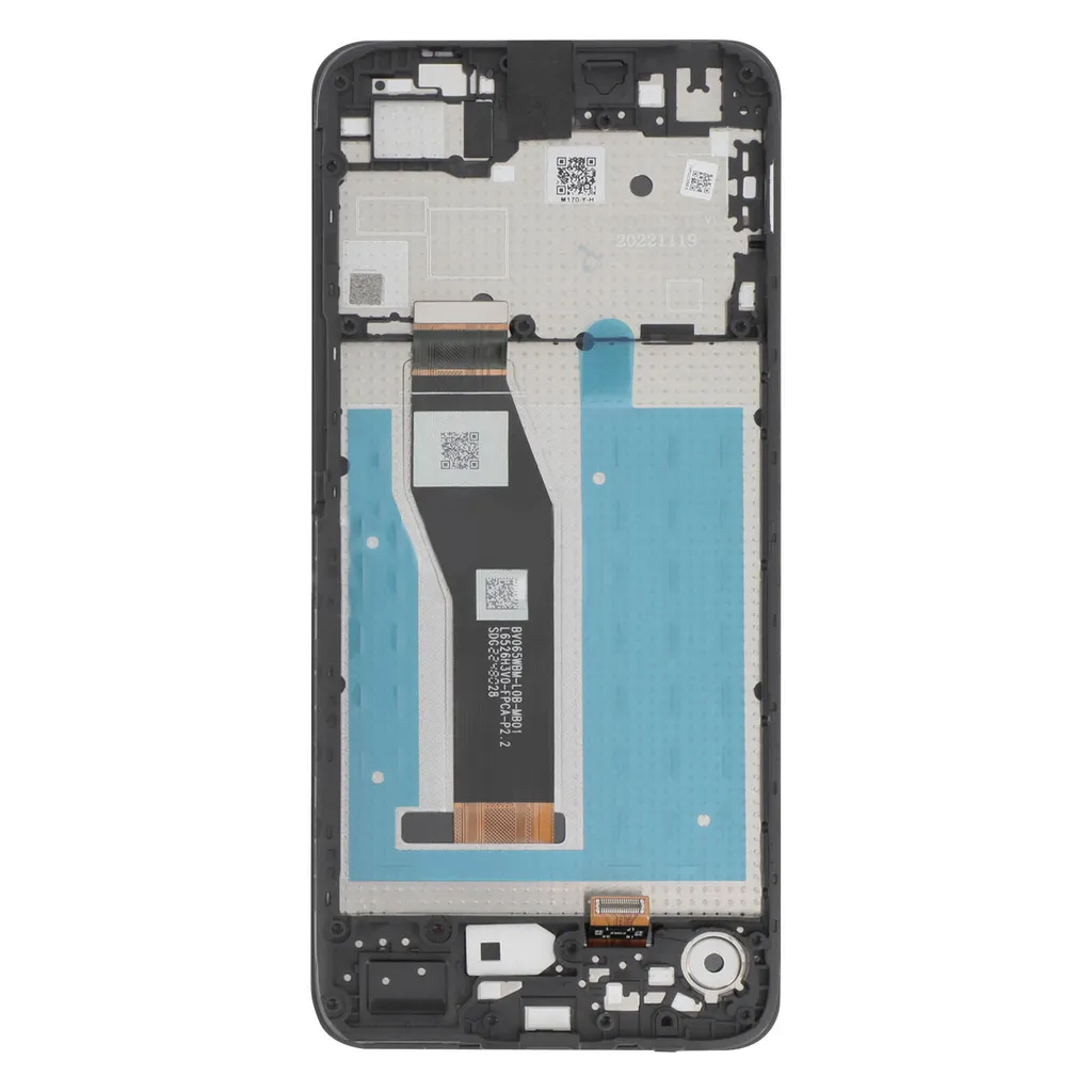 Bloc Écran de Rechange pour Motorola E7 Power / E7i Power Tactile Gris