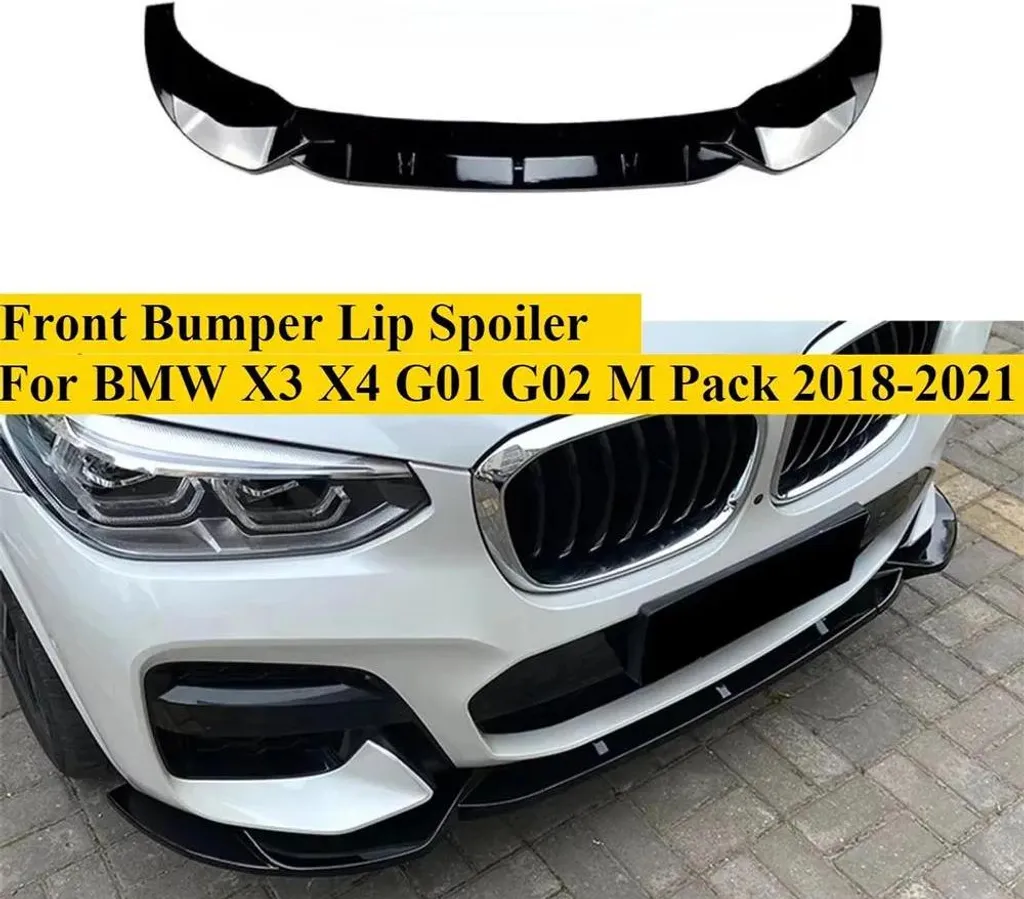 Splitter avant BMW X3 G01 X4 G02 : protection et style sportif M Sport