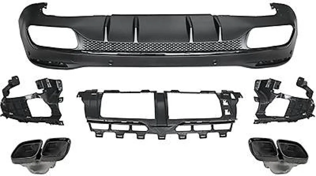 Jupe de pare-chocs arrière pour Mercedes GLE W167 DIEDERICHS 1693259