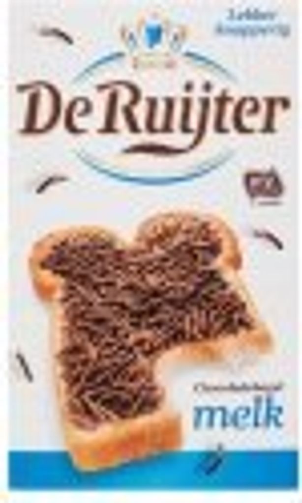 De Ruijter čokoládové lupínky mléčná čokoláda 390g : 1er Obrázek produktu 