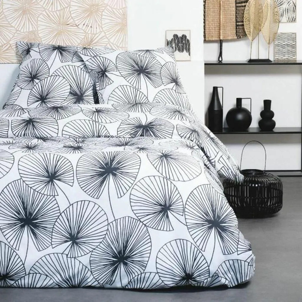 Housse de Couette SUNSHINE TODAY Floral - Parure de Lit 240x220 cm