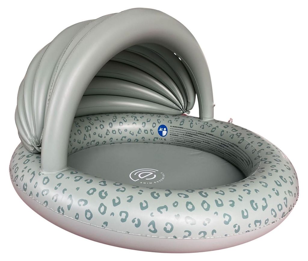 Swim Essentials Piscine 100 cm Vert Léopard Auvent 100 x 20 Image du produit 