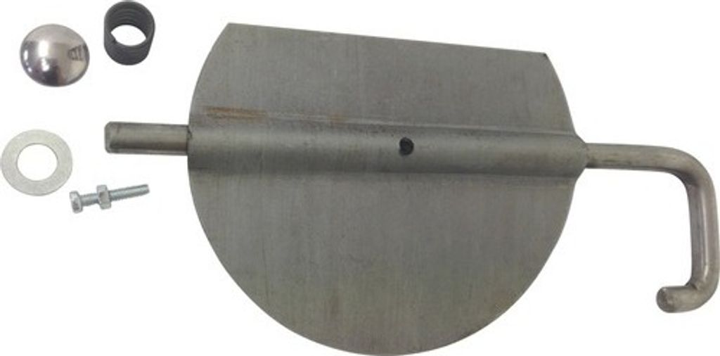 Drosselklappe lose Ø200 mm 2mm Produktbild 