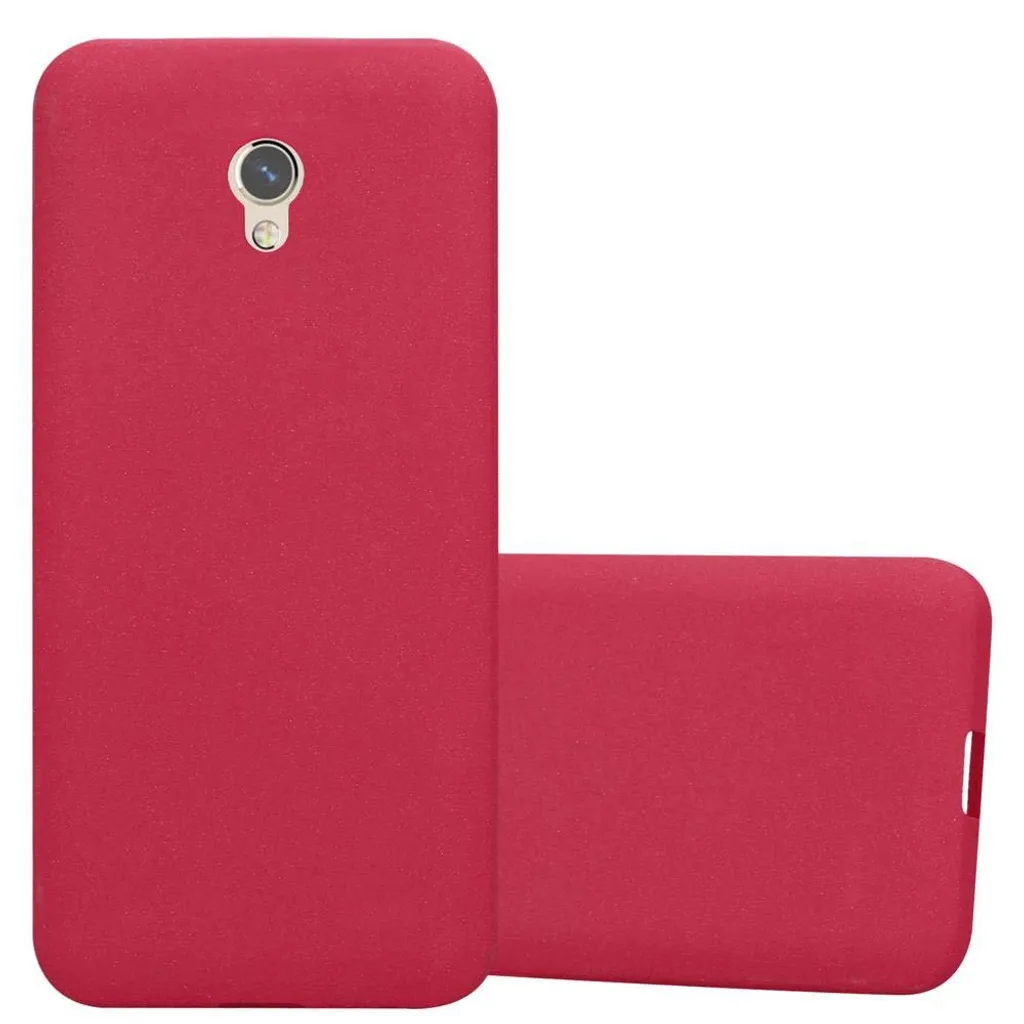 Cadorabo custodia protettiva per ZTE Blade V7 custodia in rosso telefono cellulare TPU Etui Cover Case