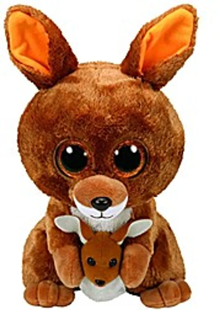 Doudou Kangourou TY Kipper 24cm Cadeau Enfant Peluche Douceur M