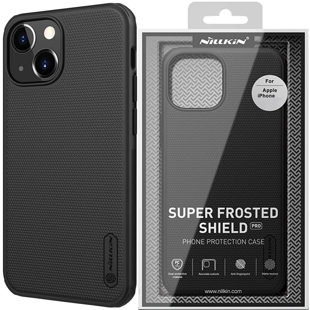 Nillkin Super Frosted Shield Pro iPhone 14 Black - Minimalismo Puro