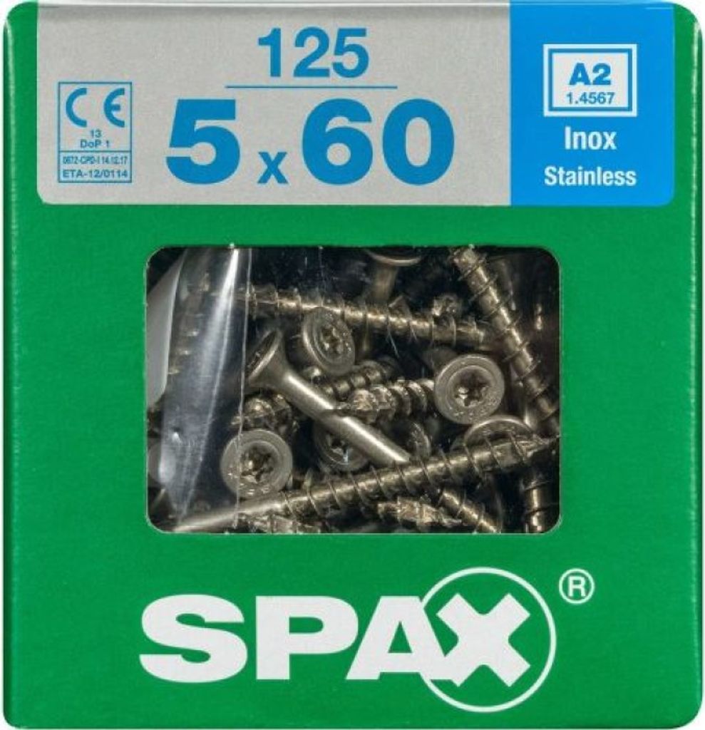 SPAX 4197000500606, Skrutka, Nerezová oceľ, Drevo, plochá Obrázok produktu 