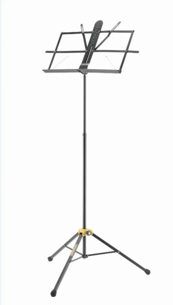 Pupitre de Musique Hercules Bs100B Réglable avec Plateau Large en Acier