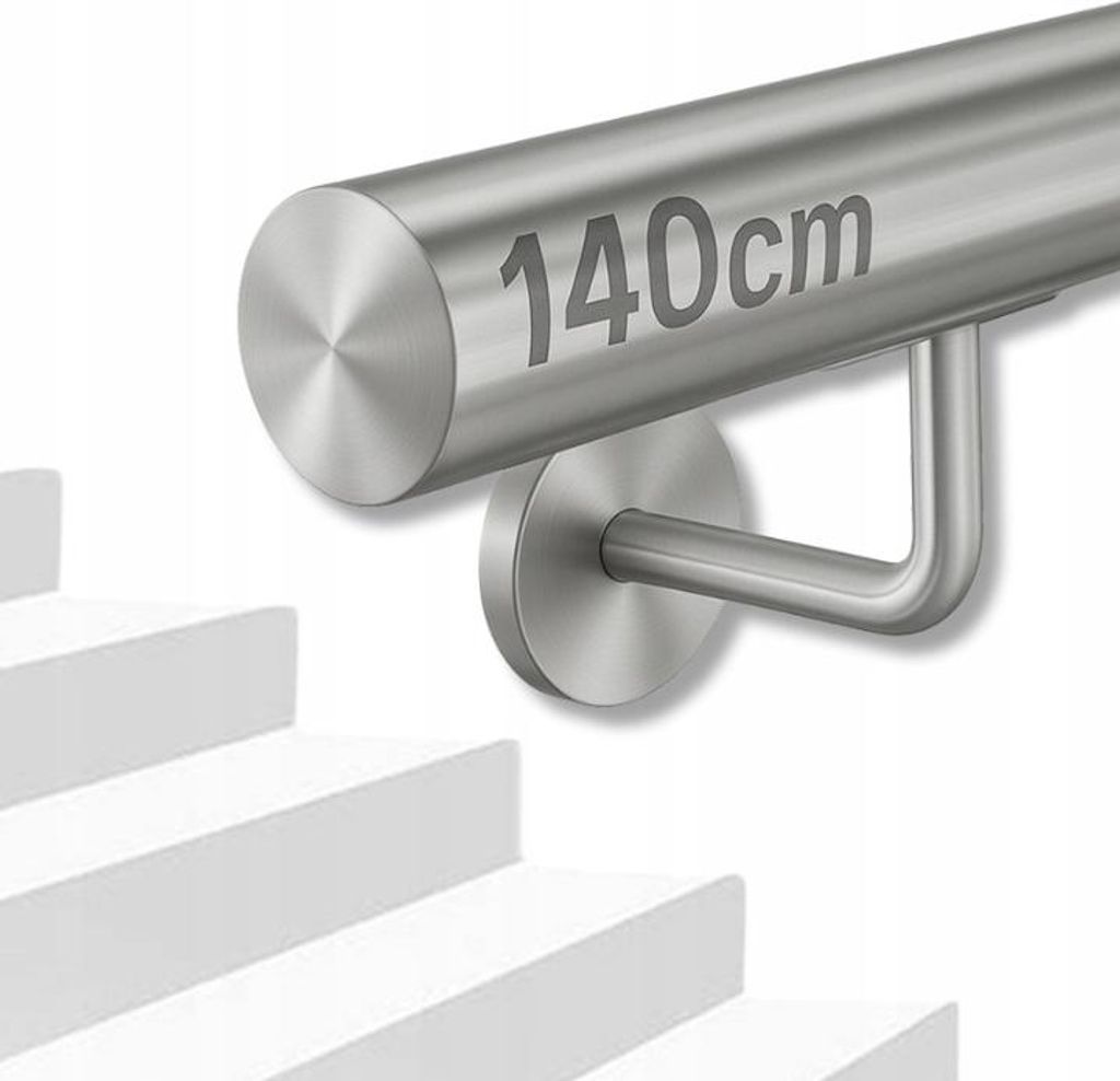 Schodiskové zábradlie - zábradlie na schody - 140 cm - Obrázok produktu 