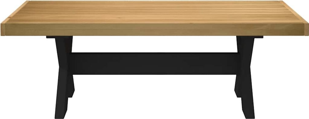 "Winterschlussverkauf "Couchtisch - CLORIS - Wohnzimmertisch - Robust und langlebig - NOAIN X-förmige Beine 120x60x40 cm Massivholz Kiefer - NeuM...
