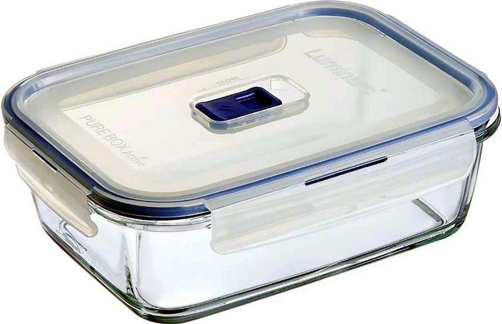 Pure Box Active rechteckig 122cl m. Deckel - 6 Stück