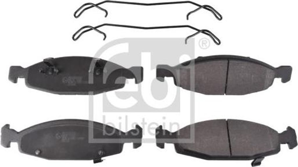 FEBI BILSTEIN 116392 Bremsbelagsatz, Scheibenbremse OE K05011969AA kompatibel mit Cherokee
