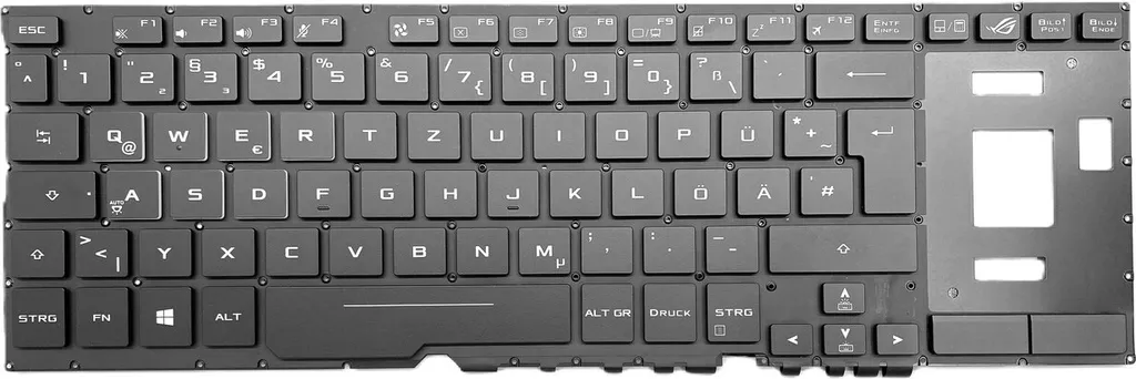 Clavier AZERTY Français pour Asus ROG Zephyrus GX501VIK Premium Noir