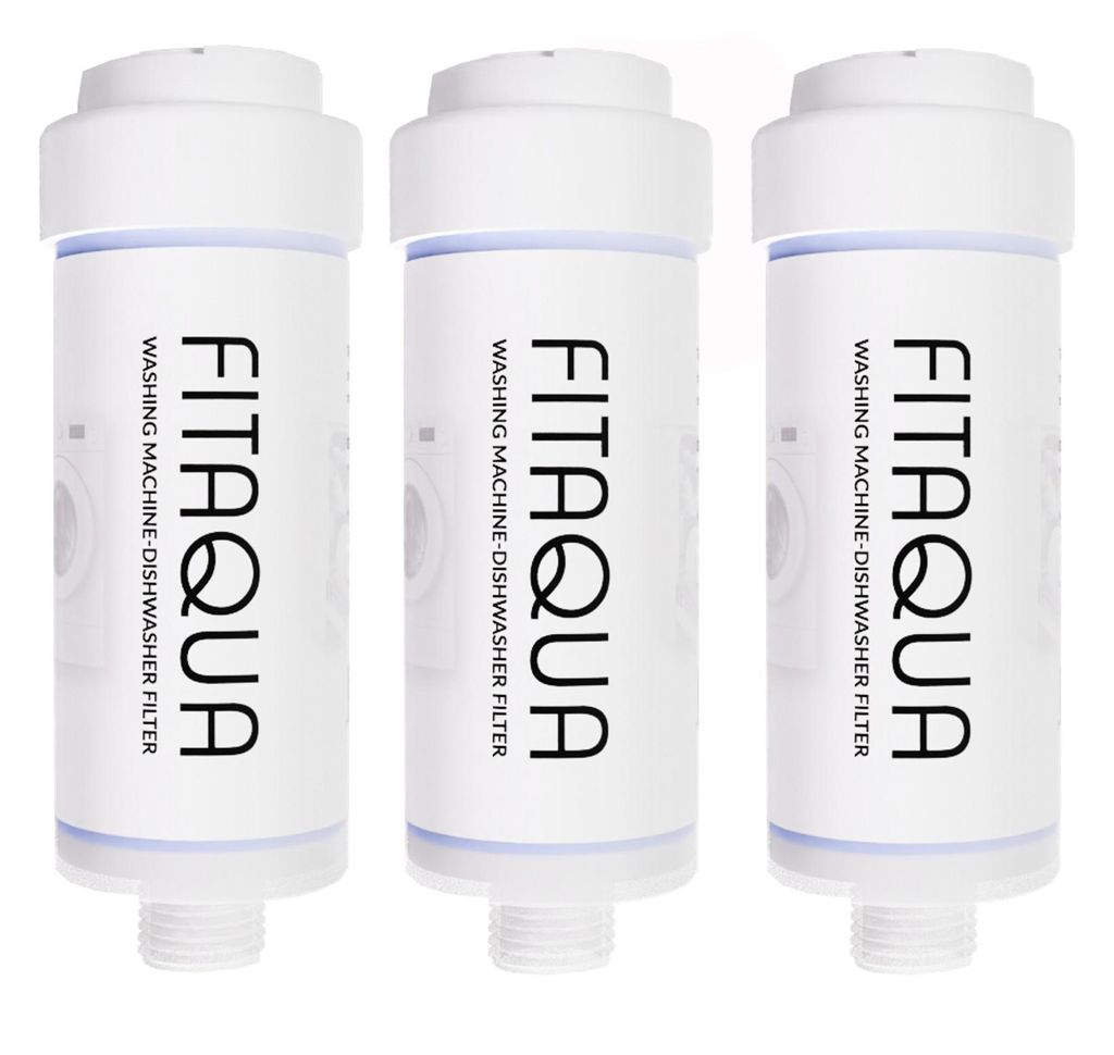 3x FitAqua Wasserfilter WSM für Waschmaschine, Spülmaschine Produktbild 