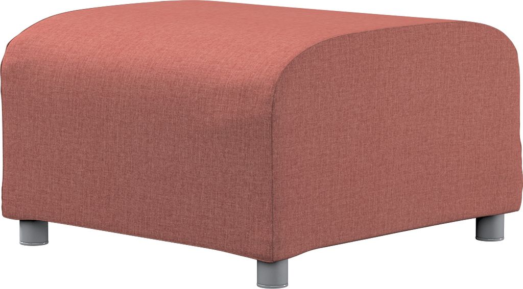 Dekoria Bezug für Klippan Hocker, cognac braun, Husse, Klippan Hocker