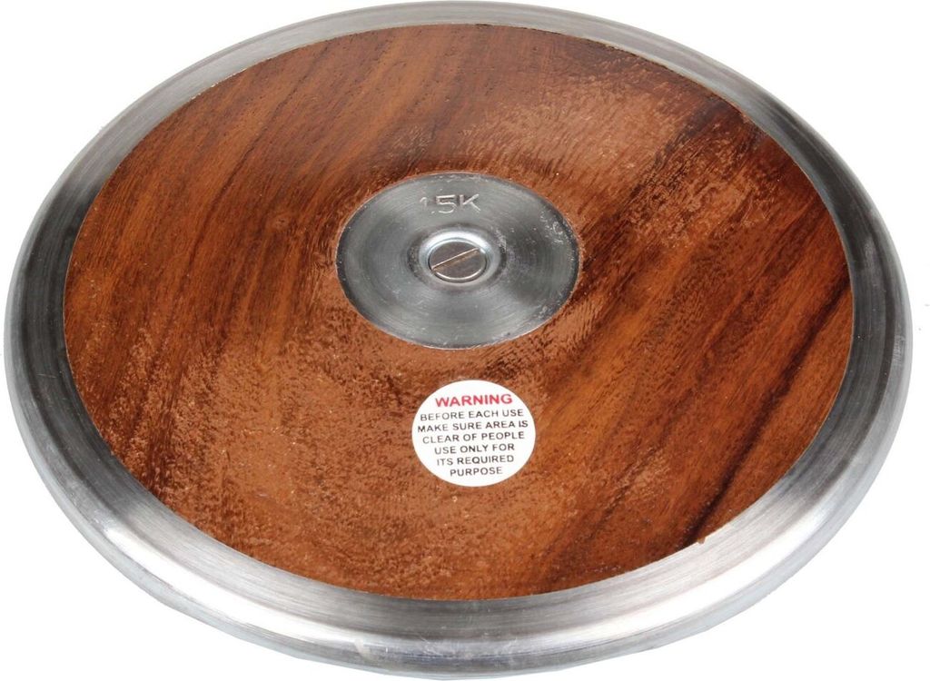 Club Holzscheibe mit Gussrahmen 2 kg