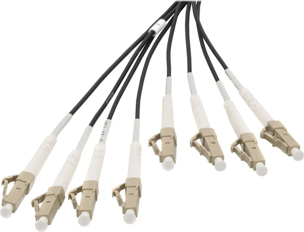 Câble patch fibre optique DIGITUS LC-UPC OM4 75m pré-confectionné haute qualité