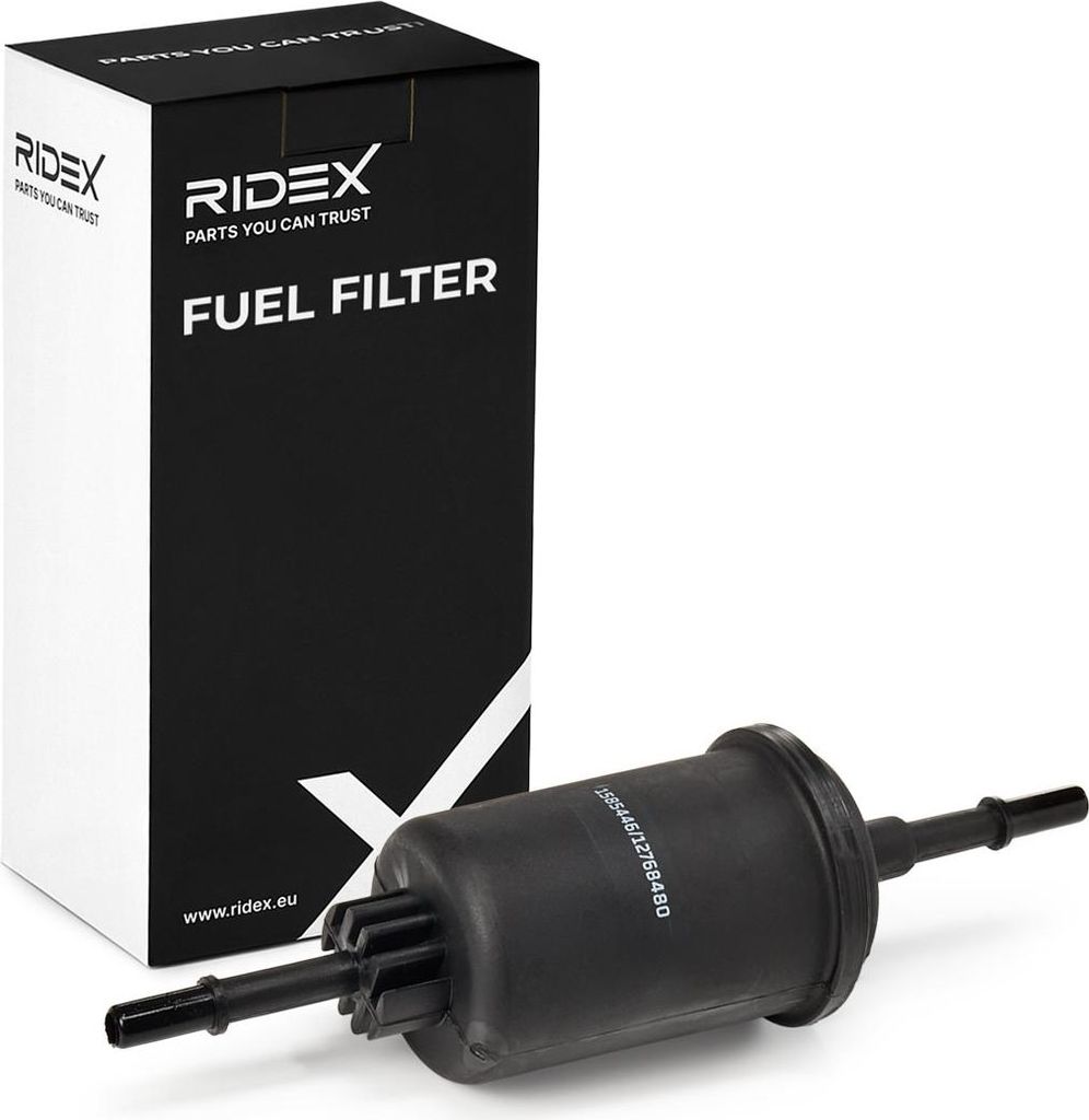Kraftstofffilter RIDEX 9F0127 für FORD Fiesta Mk5 Schrägheck (JH1, JD1, JH3, JD3) Leitungsfilter