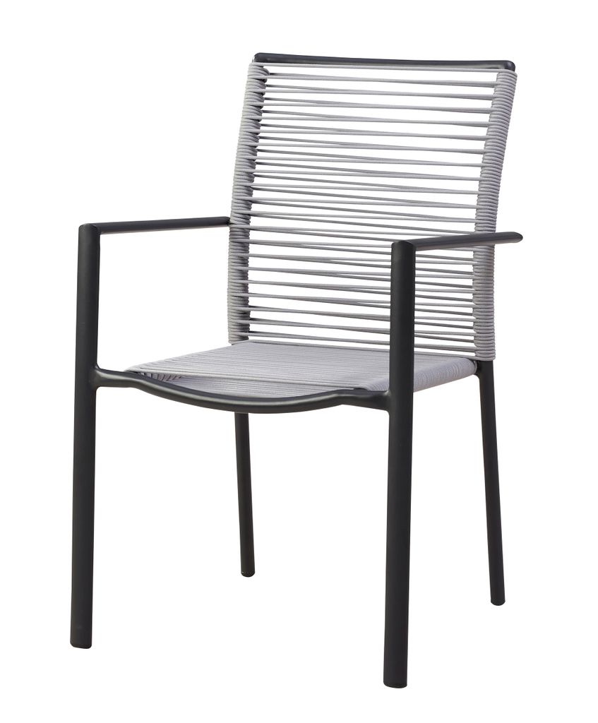 Dining-Sessel Vincenza anthrazit/grau Produktbild 
