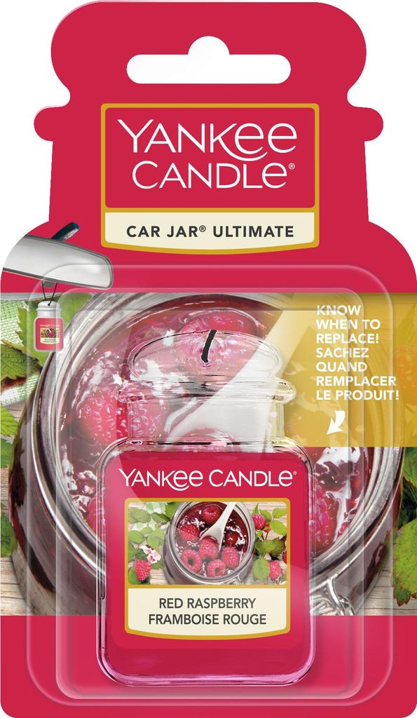 Yankee Candle Red Raspberry - ultimativer Duft im Autoglas