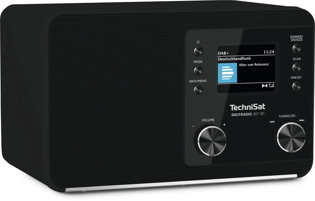 Technisat DigitRadio 307 BT noir : Radio DAB+ Bluetooth haute clarté - 3