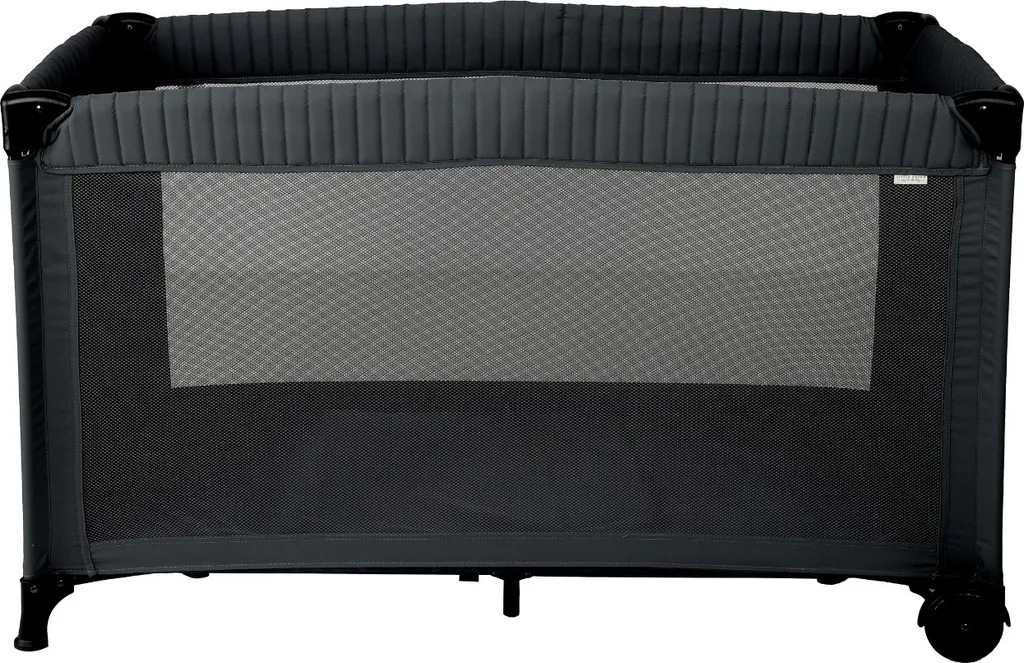Little Dutch Lit en Bois Gris 70x140cm - Sommier à Lattes et Confort
