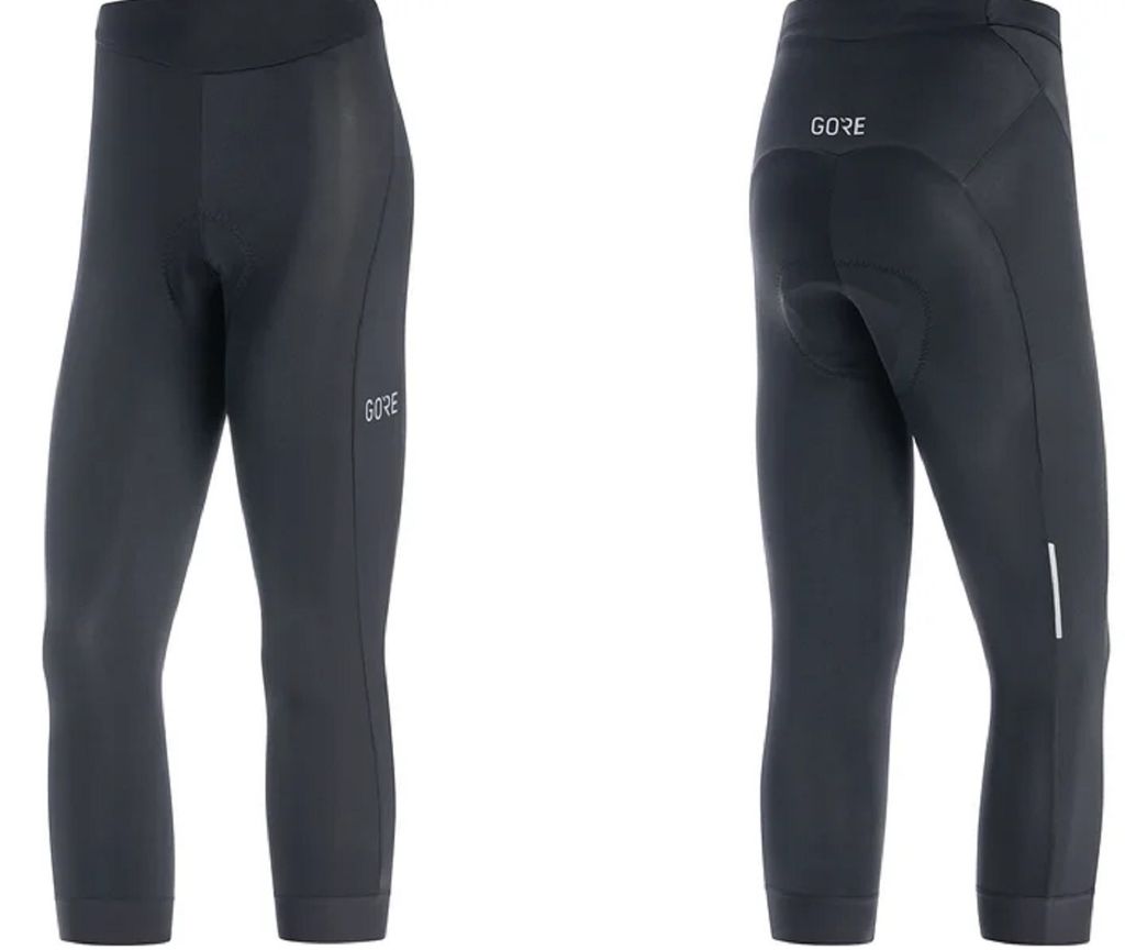 pantaloni 3/4 Gore C3 Plus Donna Nero Taglia S (38) Immagine del prodotto 
