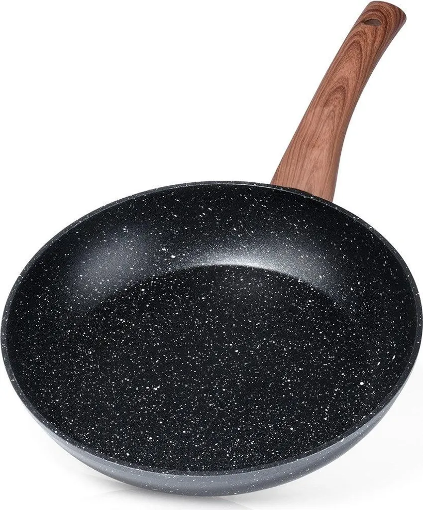 Padella Bio Granito 24 cm BLACK&WOOD | Cucina Senza Grassi PFOA Free