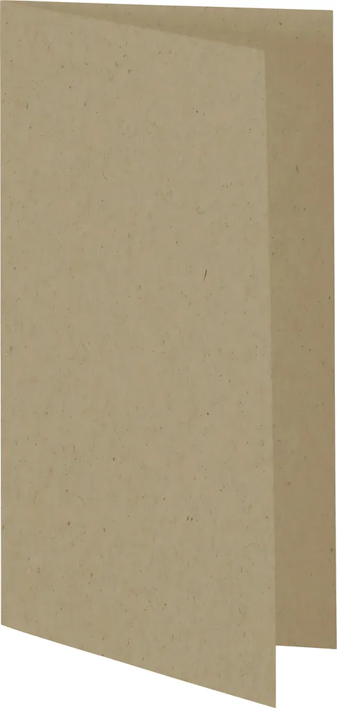 Heyda 211428064 Lot de Cartes Doubles DIN Long Naturel pour Invitation