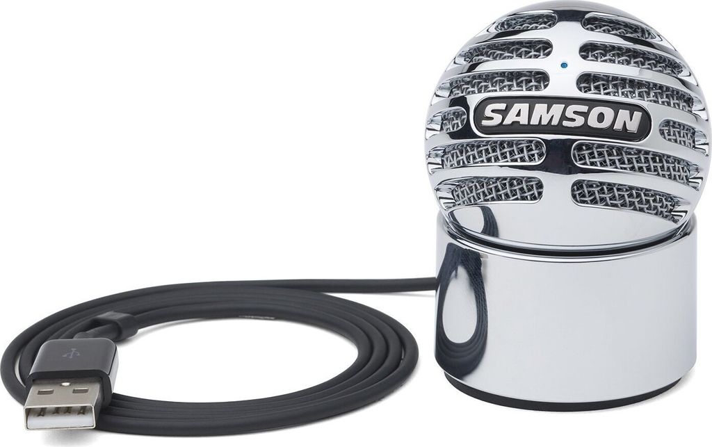 Samson Meteorite, Laptop-Mikrofon, 20 - 20000 Hz, 16 Bit, 48 kHz, Kardioide, Kabelgebunden