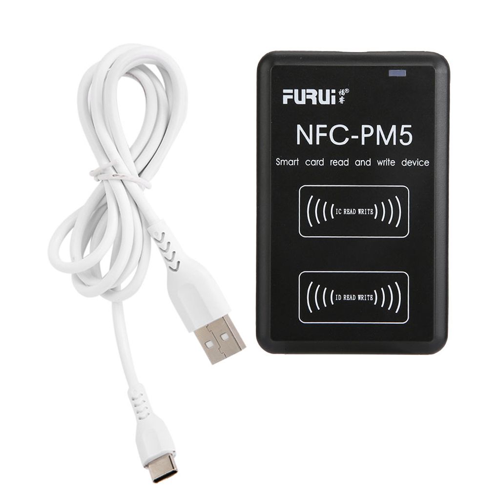 NFC-Zugriffskontrollkarten-Duplikator Vollständige Verschlüsselung Dekodieren ID/IC-Karten-Kopierer Treibersoftware