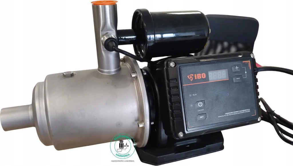 Pompe Auto Inox 550W IBO - 92L/min - Débit Élevé et Haute Efficacité