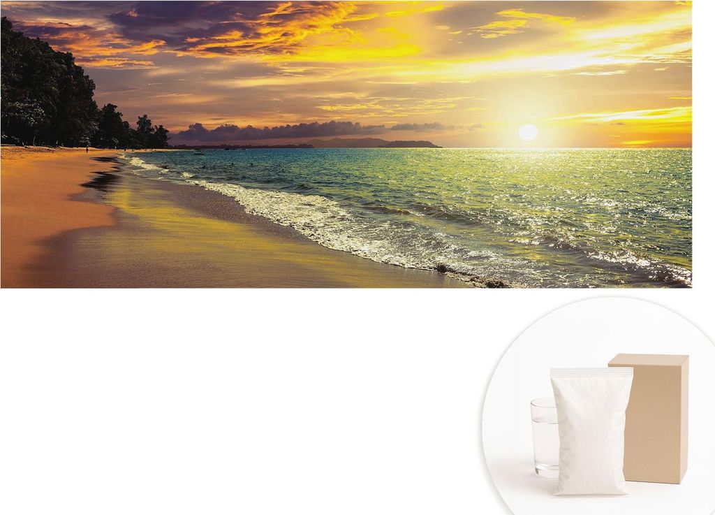 Fototapete - Wandbilder für Wohnzimmer - 208x146 cm - Dekorative Wandfolie - Modernes Design für Wanddekoration - Tapeten für Innenräume - Stra...