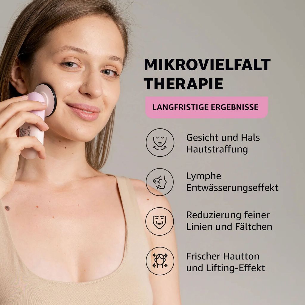 Kosmetisches Gerät Faltenentferner Gesichtsmassagegerät mit Produktbild 3