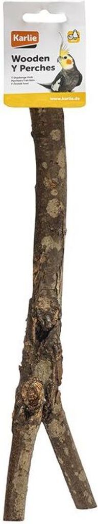 Karlie Vogel Y-Sitzstange Naturholz, Größe:40 cm Produktbild 