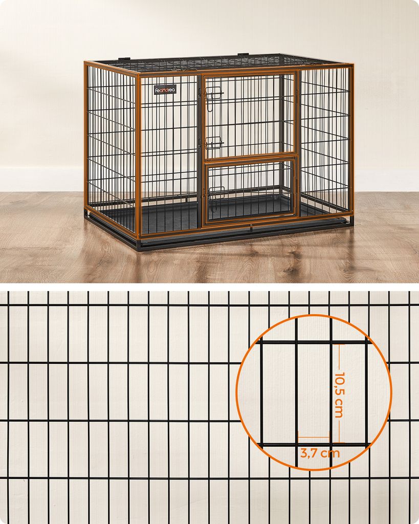 Klec pro zvířata Auko, Černá Obrázek produktu 4