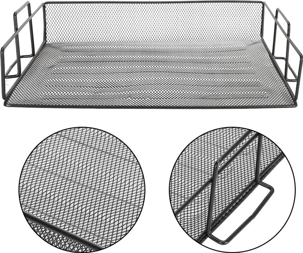 Panier de rangement de bureau à plusieurs niveaux pour tri de courrier