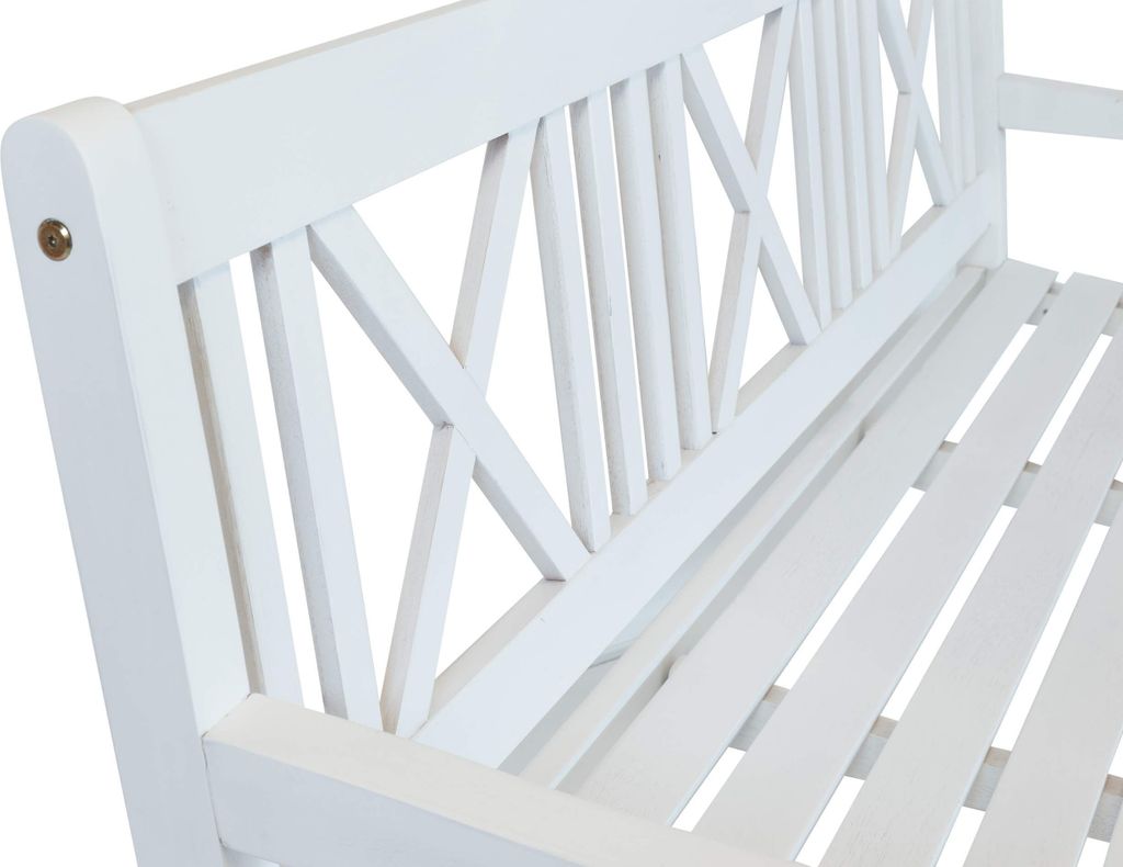 Garden Pleasure Gartenbank MALMÖ 3-Sitzer B 154 x T 59 x H Produktbild 9