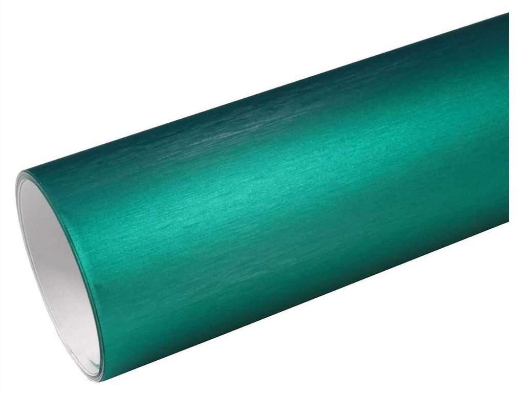 (9,86€/m²) Rapid Teck® Premium Autofolie Chrom Brushed Produktbild 